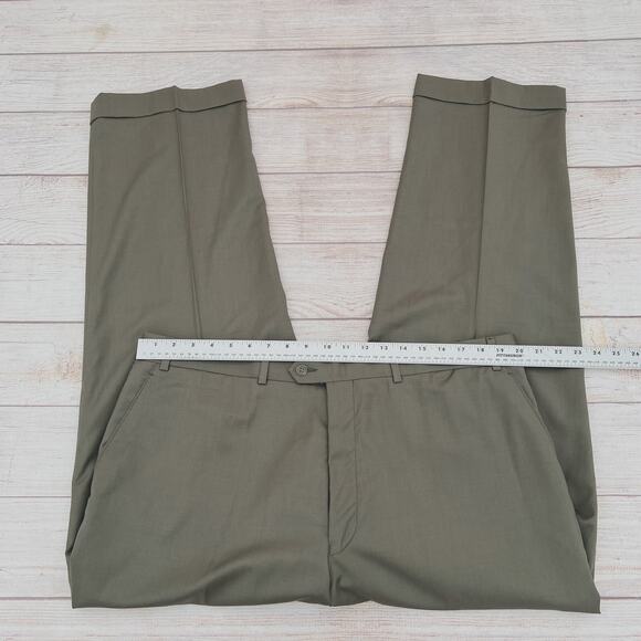 Men's Peerless Couture International 100% Wool Pant Gray Size 40 - Picture 2 of 8